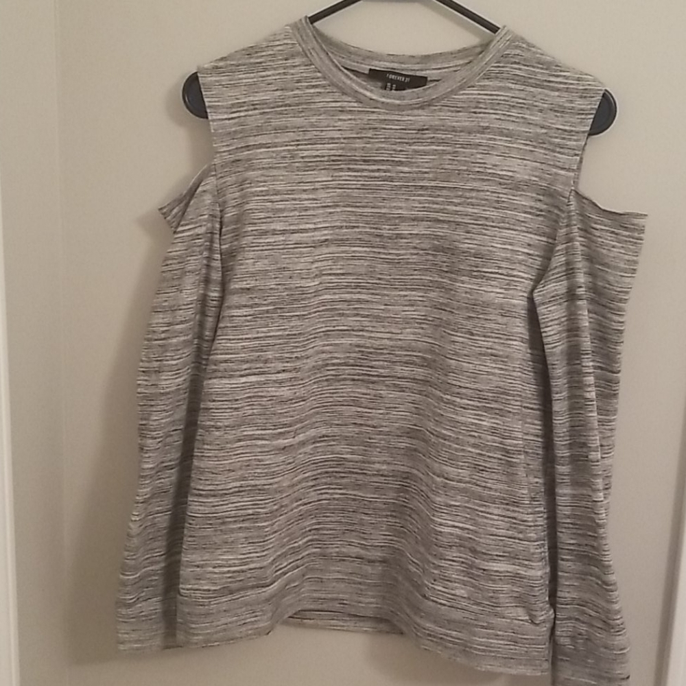 Forever 21 cold shoulder top